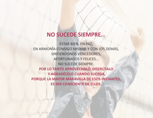 No sucede siempre... Junio 3 de 2011